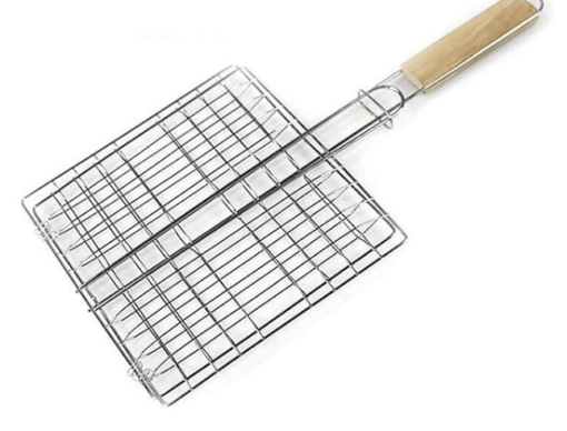 Fish Grilling Basket BBQ Net Barbecue Clip Tool Grill for Outdoor Camping - Image 3
